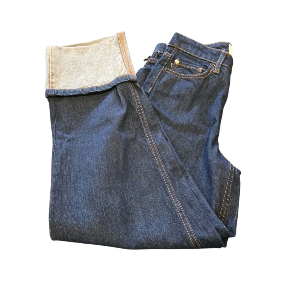 Kate Spade New York x Target 24 X 27” Straight Leg Wide Cuff Jeans Sz 00 (C-42)